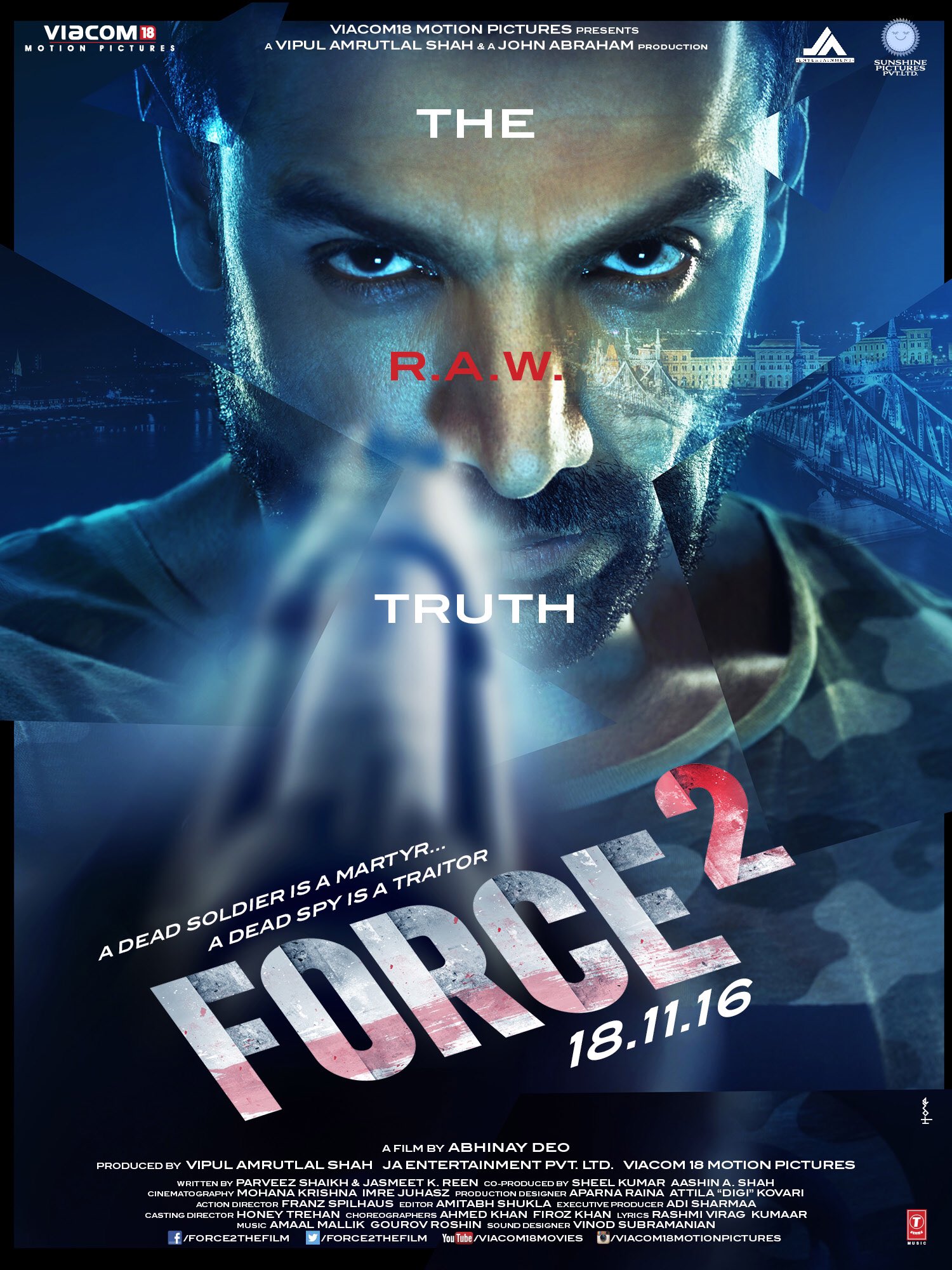 Force 2 First Look Poster John Abraham