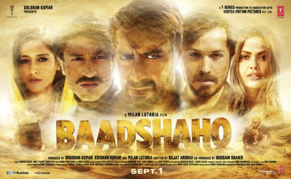 Baadshaho Movie Poster - Ajay Devgan