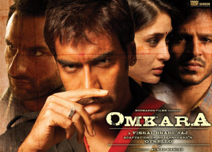 Omkara Movie Poster - Ajay Devgan
