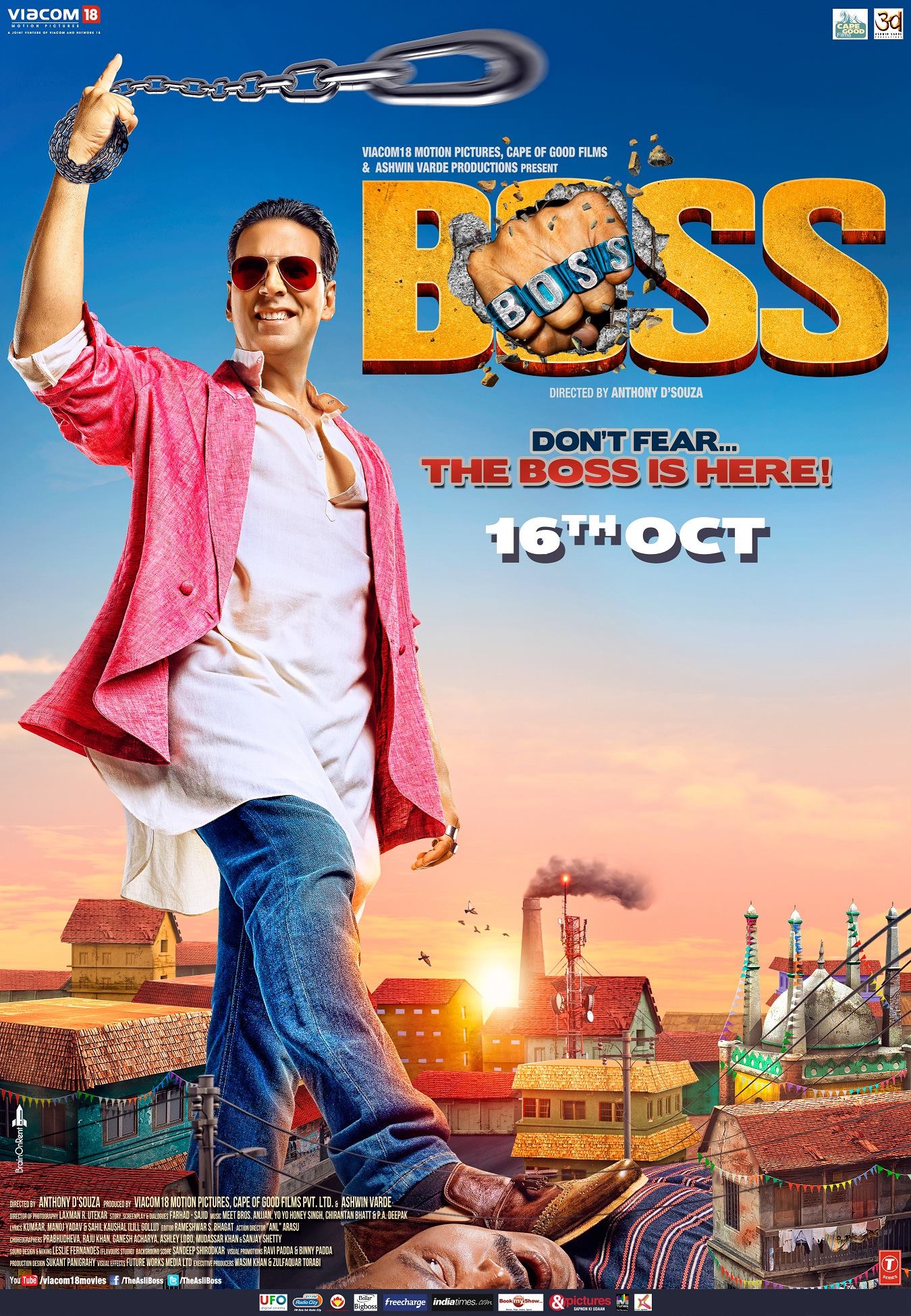 Boss Movie Poster HD Akshay Kumar