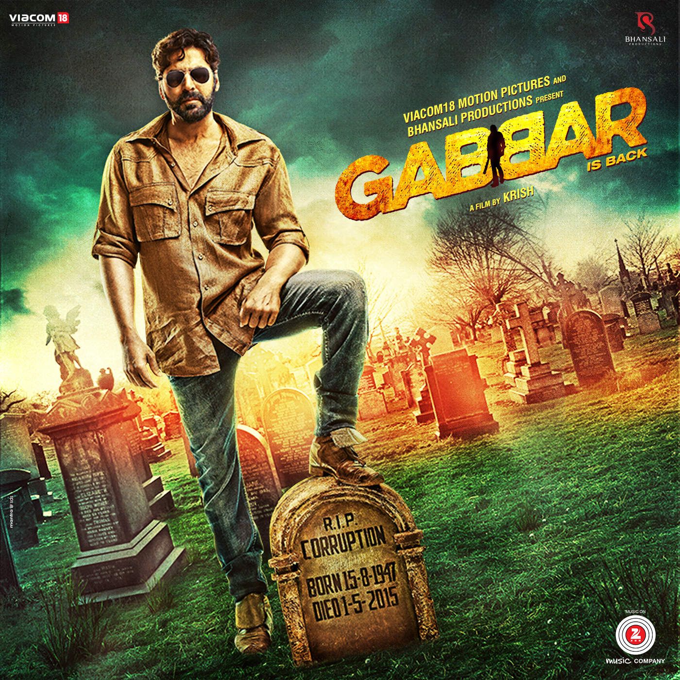 Gabbar is Back Movie Poster HD Akshay Kumar
