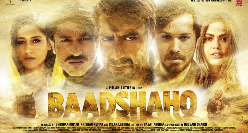 Baadshaho Movie Poster - Ajay Devgan