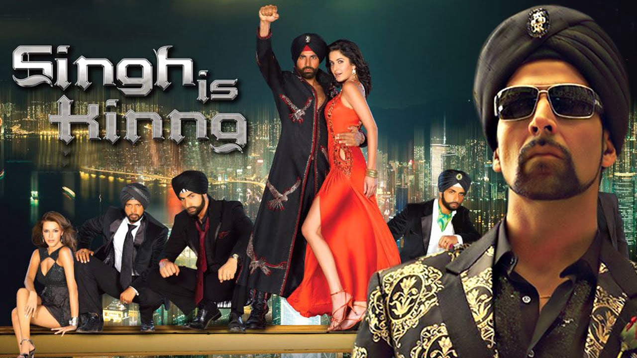Singh Is Kinng Movie Dialogues Poster Akshay Kumar Katrina Kaif